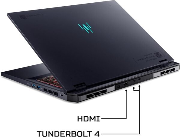 Acer Predator Helios Neo 18 PHN18-71 Gaming Laptop - Intel Core i7-14700HX, 16GB, 1TB SSD, NVIDIA GeForce RTX 4070 8G, 18"WQXGA IPS 165Hz DCI-P3 100%, Windows 11 , Black - Image 10