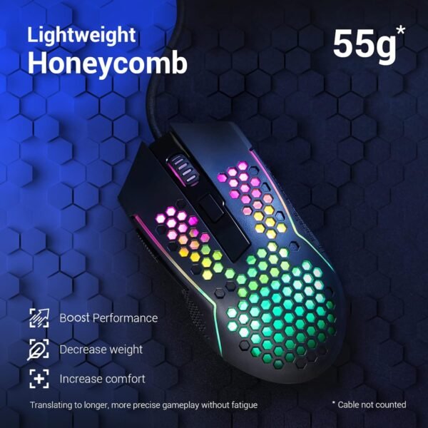 Redragon M987-K Reaping Wired Gaming Mouse - Image 3