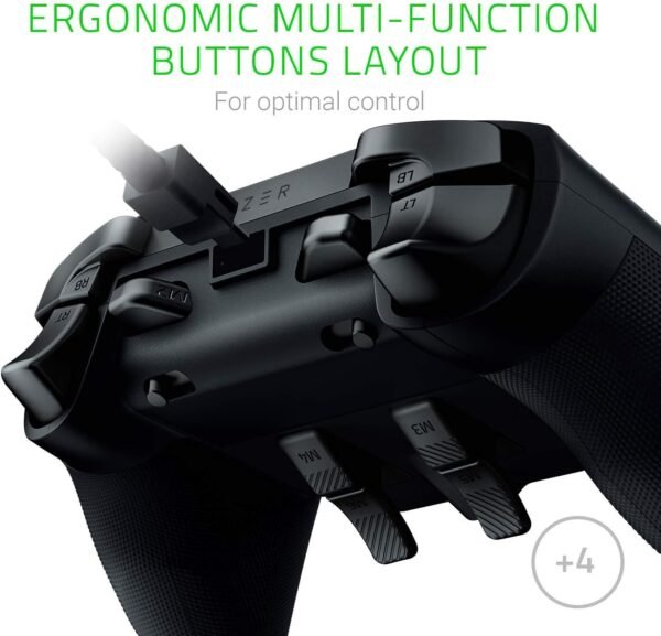 Razer Wolverine Ultimate - Wired Gaming Controller for Xbox One + Xbox Series X / S + PC with Chroma RGB (Exchangeable Sticks and D-pad) Black - Image 4