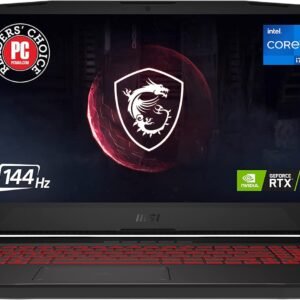MSI Pulse GL66 Gaming Laptop: 15.6" 144Hz FHD 1080p Display, Intel Core i7-11800H, NVIDIA GeForce RTX 3070, 16GB, 512GB SSD, Win10, Black (11UGK-001)