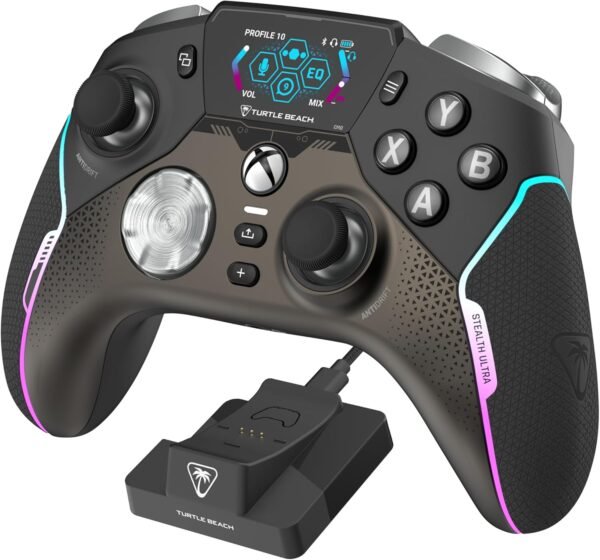 Turtle Beach Stealth Ultra Wireless High Performance Gaming Controller with Rapid Charge Dock, Adjustable Triggers and Command Display for Xbox Series X|S, Xbox One & PC [Officially Licensed for Xbox] - Image 21
