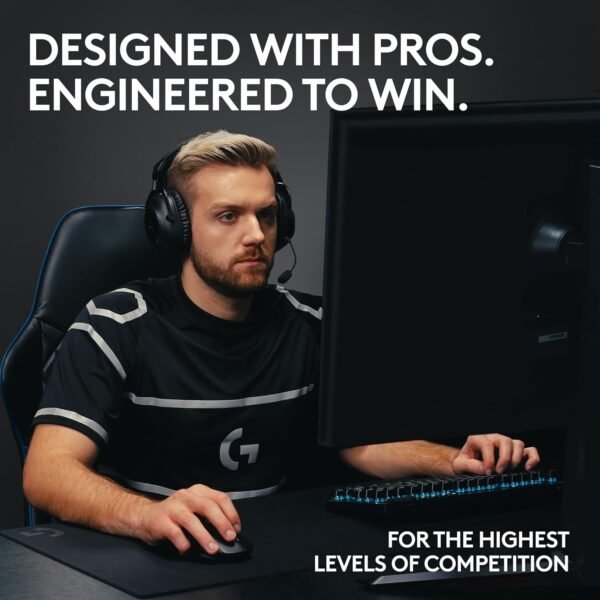 Logitech G PRO X TKL LIGHTSPEED Wireless Gaming Keyboard, Ultra Portable Tenkeyless Design, LIGHTSYNC RGB, Tactile Switches (GX Brown), QWERTY UK English Layout, Magenta - Image 2