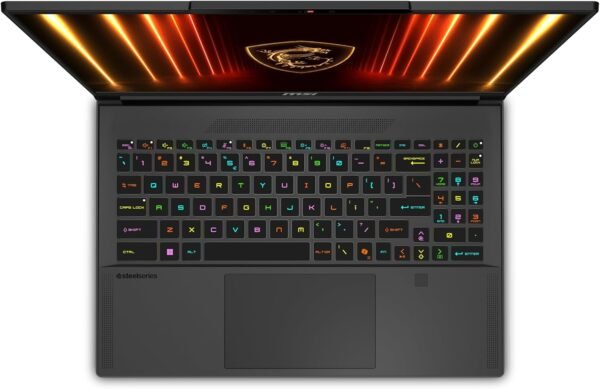 MSI Stealth A16 Gaming laptop -(16.0" QHD+ 240Hz OLED Panel, AMD Ryzen AI 9 HX 370, NVIDIA GeForce RTX 5080, LPDDR5X 32GB, 2TB NVMe PCIe SSD, Windows 11 Home Premium) - Core Black - Image 2