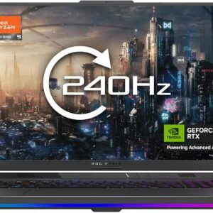 ASUS ROG Strix G18 G815LR Gaming Laptop | 18.0" WQXGA 240Hz Screen | Intel Core Ultra 9 275HX | NVIDIA GeForce RTX 5070Ti | 32GB RAM | 1TB SSD | UK Layout Backlit Keyboard | Windows 11