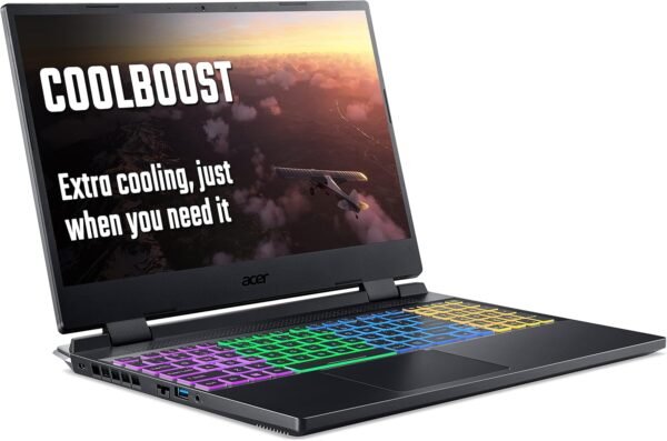 Acer Nitro 5 AN515-46 15.6 Inch Gaming Laptop - (AMD Ryzen 7 6800H, 16GB, 1TB SSD, NVIDIA GeForce RTX 3060, Full HD 165Hz, Windows 11, Black) - Image 5