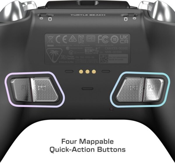Turtle Beach Stealth Ultra Wireless High Performance Gaming Controller with Rapid Charge Dock, Adjustable Triggers and Command Display for Xbox Series X|S, Xbox One & PC [Officially Licensed for Xbox] - Image 14