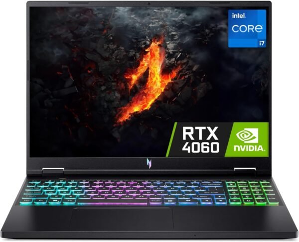 Acer Nitro 16 NH.QQSEK.002 16" WUXGA IPS 165Hz Core i7 RTX 4060 Gaming Laptop