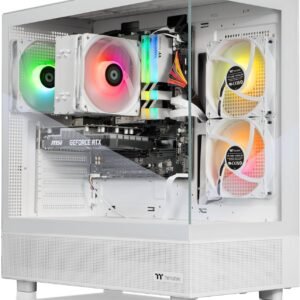 Thermaltake Vista i350 R4 Gaming Desktop (Intel® Core™ i5-13400F, ToughRam 16GB DDR4 3600MHz RGB Memory, NVIDIA® GeForce RTX™ 3050, 1TB NVMe M.2, WiFi, Windows 11) V27S-B76R-350-LCS