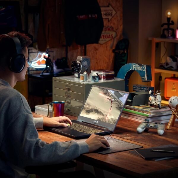 ASUS TUF A15 FA506NC 15.6" Full HD 144Hz Gaming Laptop (AMD Ryzen 5-7535HS, NVIDIA GeForce RTX 3050, 16GB RAM, 512GB PCIe SSD, Windows 11 Home) - Image 9