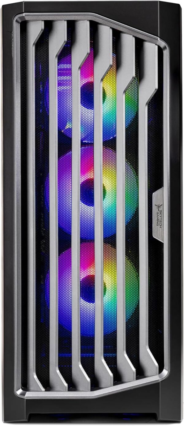 Skytech Legacy 4 Gaming PC Desktop, NVIDIA RTX 5090 32GB, Z890 Board, 4TB Gen4 NVMe SSD, 64GB DDR5 RAM 6000 RGB, 1200W Gold ATX 3 PSU, 420mm ARGB AIO, Wi-Fi, Win 11 - Image 4