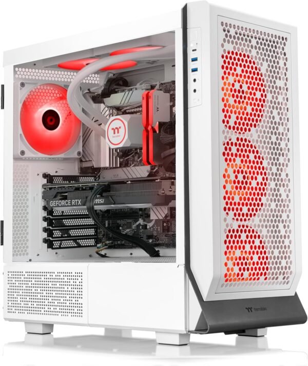 Thermaltake LCGS Apollo i477T Gaming Desktop (Liquid Cooled Intel Core™ i9-14900KF, 32GB DDR5 5600MT/s RGB Memory, NVIDIA® GeForce RTX™ 4070 Ti, 2TB NVMe M.2, WiFi) C5AP-Z790-47T-LCS - Image 6