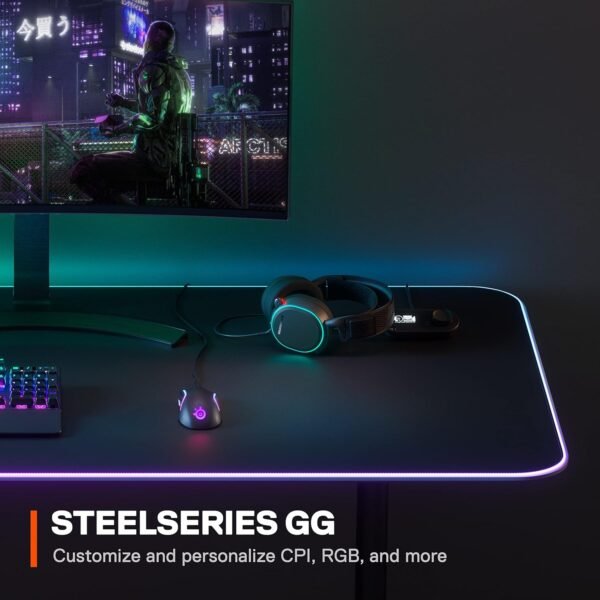 SteelSeries Rival 5 - Gaming Mouse – FPS, MOBA, MMO, Battle Royale – 18,000 CPI TrueMove Air Optical Sensor – 9 Programmable Buttons – 85 g Competitive Weight, Black - Image 10