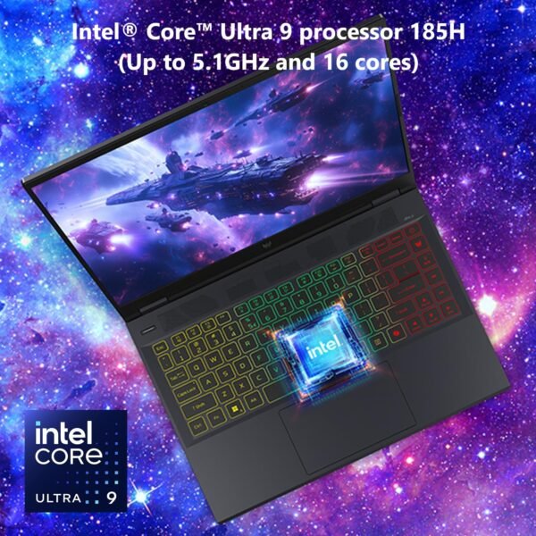 Acer Predator Helios Neo 14 Gaming Laptop | WQXGA+ IPS Display 165Hz | AI-Powered | Intel Core Ultra 9 185H Processor | NVIDIA GeForce RTX 4070 | LPDDR5X 16GB | SSD Gen 4 - Image 2